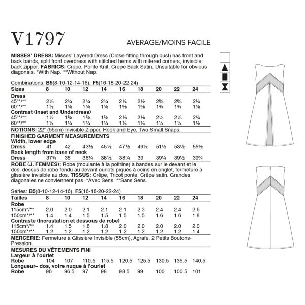 V1797 Misses  Dress Tom and Linda Platt Online now