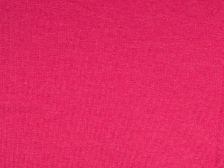 BAMBOO French Terry Knit - Fuchsia Online Hot Sale