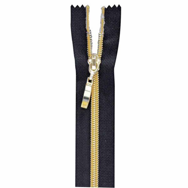 VIZZY Fashion Closed End Zipper 18cm (7 ) - Black - 1775 Sale