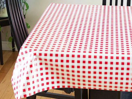 9 x 9 inch Home Decor Fabric Swatch - FL-724B RED CHECK Hot on Sale