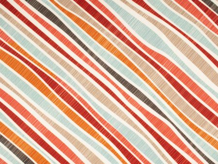 9 x 9 inch Home Decor Fabric Swatch - In Flight - Clever - Coral For Discount