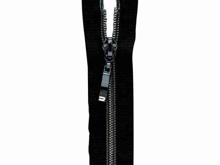 VIZZY Fashion Closed End Zipper 55cm (22 ) - Black - 1772 For Cheap