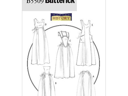 B5509 Aprons (size: All Sizes In One Envelope) For Cheap