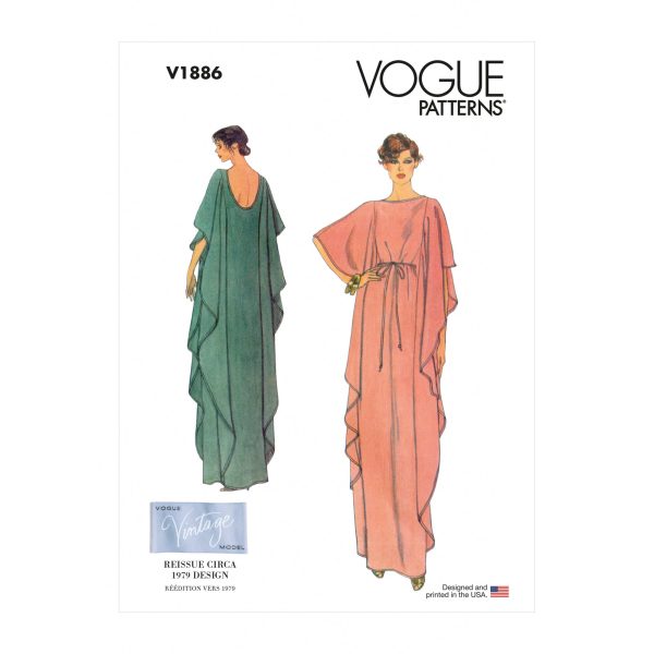 V1886 Misses  Vintage Caftan (XS-S-M-L-XL-XXL) Online now