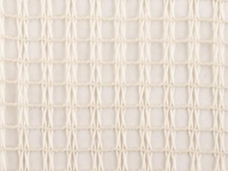 9 x 9 inch Home Decor Fabric Swatch - Concrete - Mesh Cream Online Sale