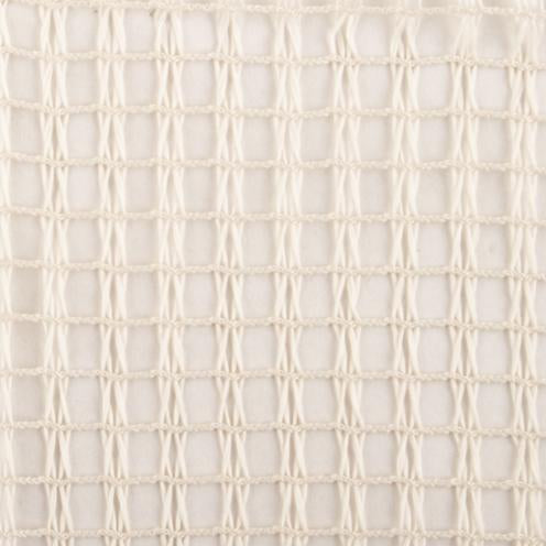 9 x 9 inch Home Decor Fabric Swatch - Concrete - Mesh Cream Online Sale