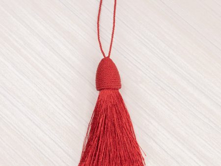 Key tassel 3 po (7,5 cm) Red Online