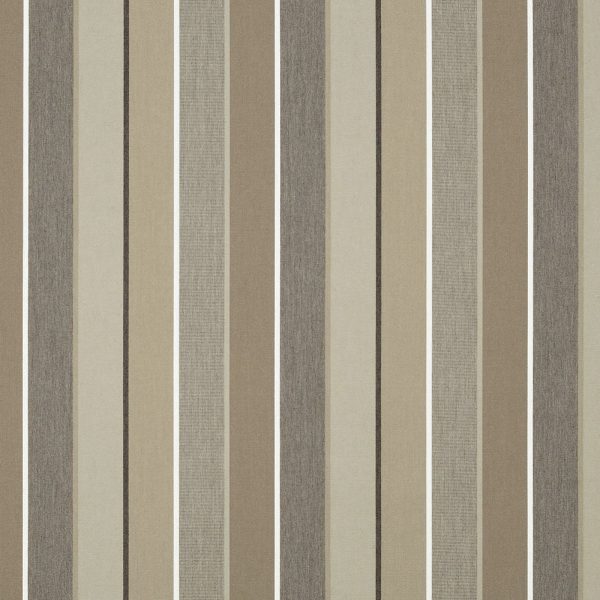 Sunbrella Furniture Stripe Milano 56079-0000 Char Sale