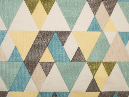 9 x 9 inch Home Decor Fabric Swatch - Aura - Halton Aqua on Sale