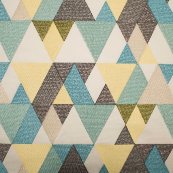 9 x 9 inch Home Decor Fabric Swatch - Aura - Halton Aqua on Sale