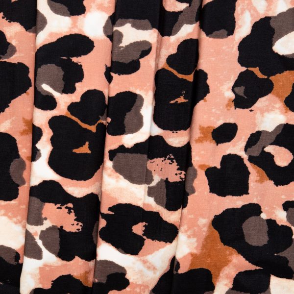 Peachskin - Leopard - Salmon For Cheap