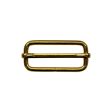 UNIQUE SEWING Slide Buckle - Metal - 38mm (1½ ) - Gold - 2 pcs Fashion