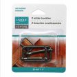 UNIQUE SEWING Slide Buckle - Metal - 25mm (1 ) - Gunmetal - 2 pcs For Discount