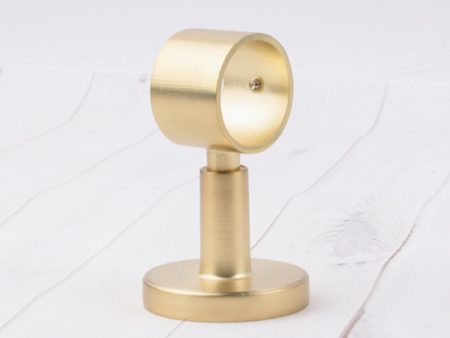 Metal ceiling bracket for 28mm rod - Brushed Brass Online