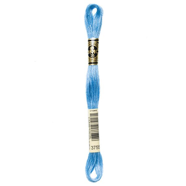 DMC #117 - Six Strand Embroidery Floss -  3755 Online Hot Sale