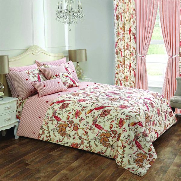 Luana - 3 pc Duvet cover - Red Online now