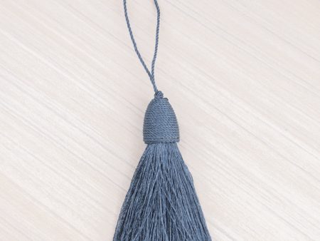 Key tassel 3 po (7,5 cm) Blue For Cheap