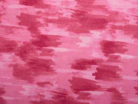 Blenders Cotton Print - Brush stroke - Pink Fashion