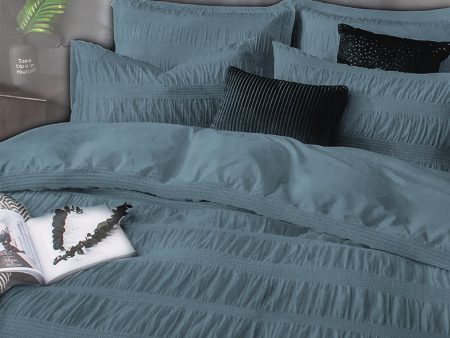 Alice - 3 pc Duvet cover - Blue Online Hot Sale