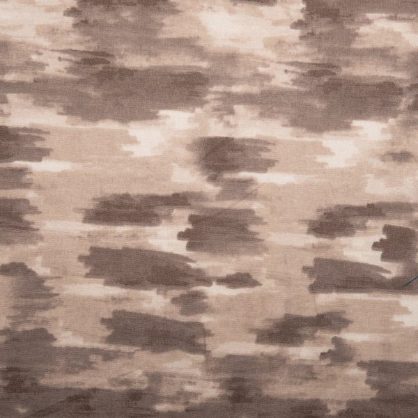 Blenders Cotton Print - Brush stroke - Taupe Fashion