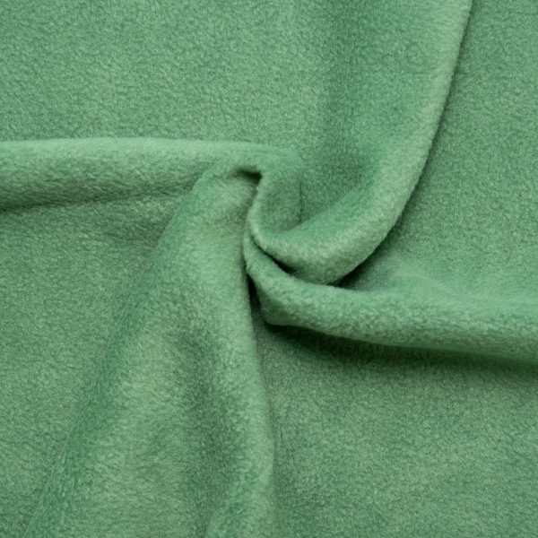 Anti-pill Arctic Fleece Solid - ICY - Dark ivy For Cheap