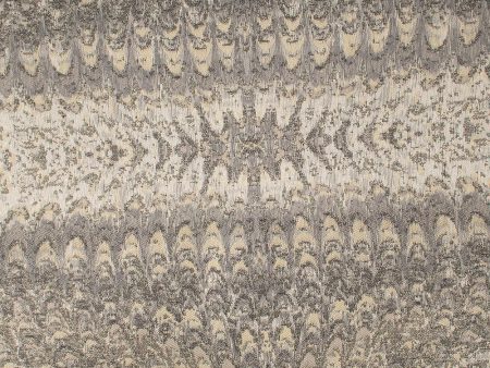 9 x 9 inch Home Decor Fabric Swatch - Asia - Miyuki Taupe For Discount