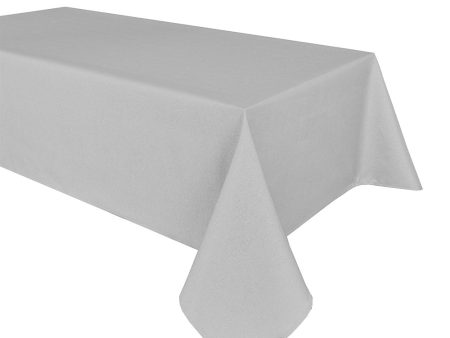 Tablecloth - Shimmer - Grey  60″ x 108″ Rectangle Online Hot Sale