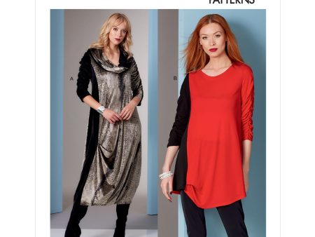 V1843 Misses  Dress and Tunic (A-B-C-D-E-F-G-H-I-J) Online Hot Sale