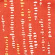 COLLECTOR S Cotton prints - Dots stripes - Orange (10 meters) Online now