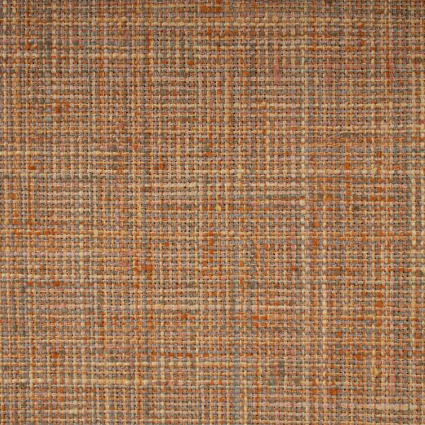 9 x 9 inch Home Decor Fabric Swatch  - Mid Century - Linen Look Cantelope Online Sale