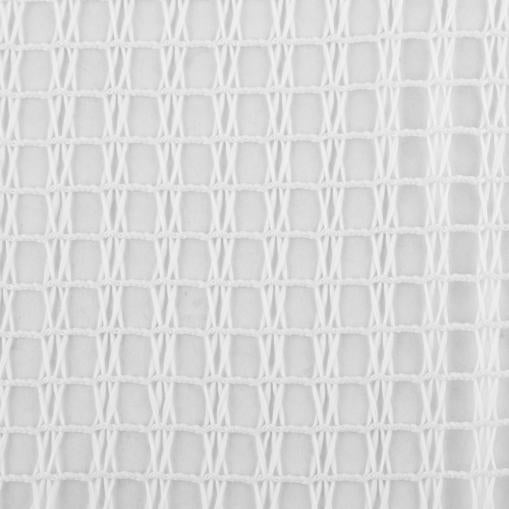 9 x 9 inch Home Decor Fabric Swatch - Concrete - Mesh White For Cheap