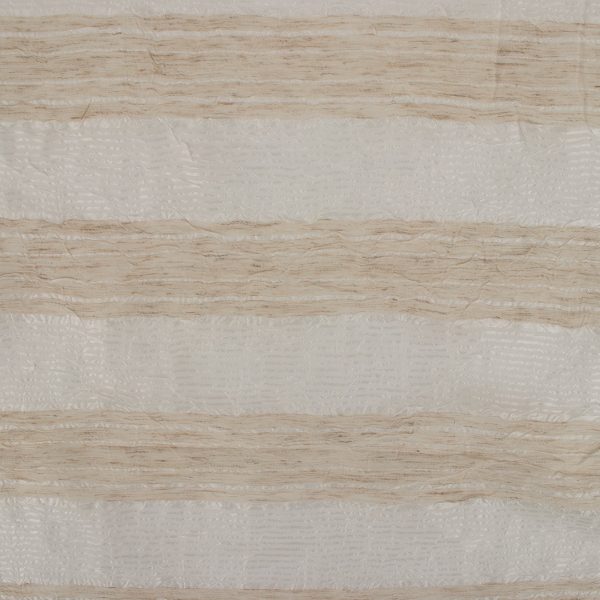 Home Decor Fabric - Designer Sheer - Wide width Lazio -  Natural For Sale