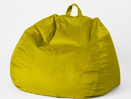 Bean Bag Cover - Luxe Velvet - Chartreuse - 40 x 47   Supply