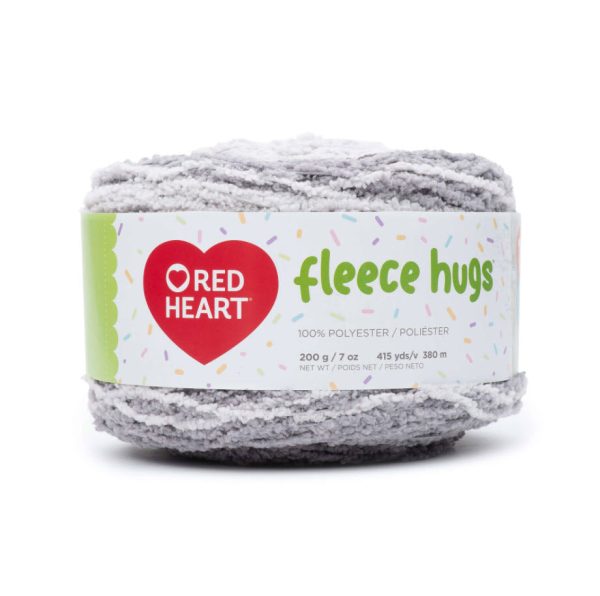 RED HEART FLEECE HUGS 200G Online now