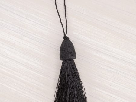 Key tassel 3 po (7,5 cm) Black Sale