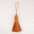 Key tassel 3 po (7,5 cm) Terracotta For Sale