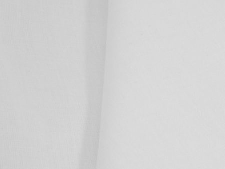 9 x 9 inch Home Decor Fabric Swatch - Twill lining - White Online Sale