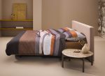 Kim - 3 pc Duvet cover - Brown For Discount