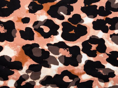 Peachskin - Leopard - Salmon For Cheap