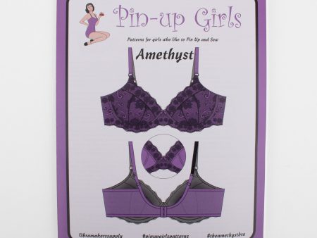 Amethyst Lace Bra Pattern on Sale