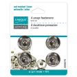 UNIQUE SEWING Snap Fasteners  Nickel - size 7   15mm (⅝ ) - 4 sets Online Sale