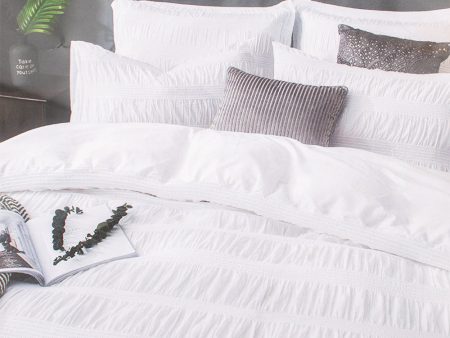 Alice - 3 pc Duvet cover - White Online Hot Sale