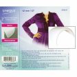 UNIQUE SEWING Shoulder Pads Medium White - 12mm (½ ) - 2pcs Supply