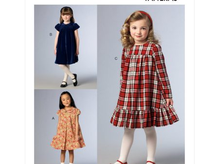 V1857 Children s and Girls  Dress Fashion