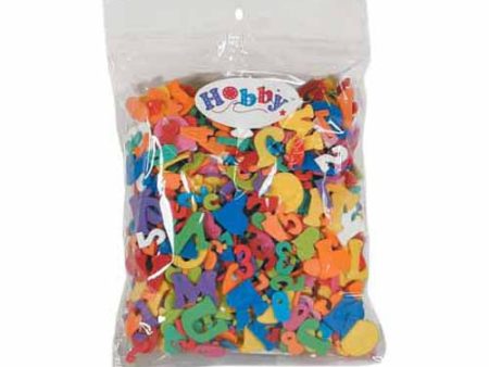 HOBBY Alphabet & Number Foamies bag - 30g Online now