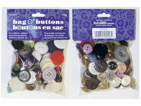 ELAN Bag O  Buttons - 113 g (4 oz) -1 pcs on Sale