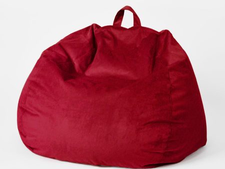 Bean Bag Cover - Luxe Velvet - Red - 40 x 47   Cheap