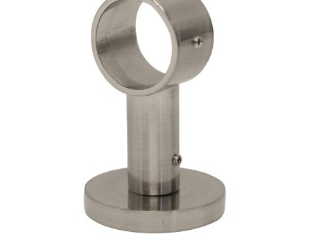 BRUSHED SILVER CEILING BRACKET -  for a 1   (28mm) diameter rod Discount